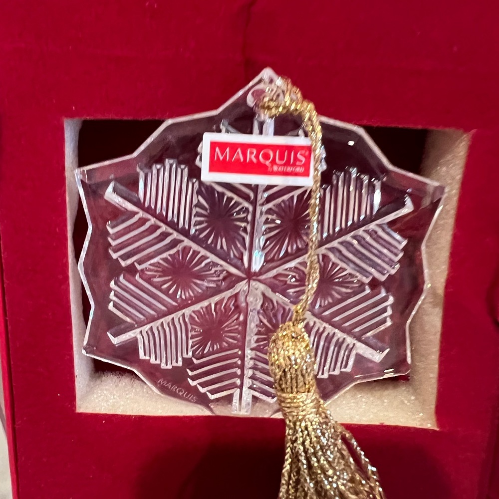 Marquis by Waterford 2014 Snowflake Ornament